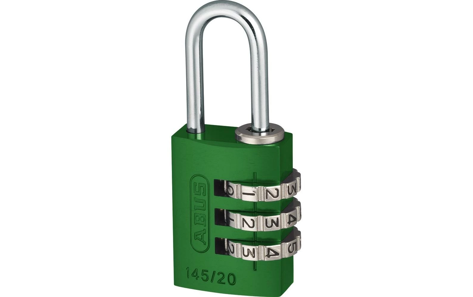 Abus Serrure Ă Combinaison 145/20 Lock-Tag Vert Aluminium - Protection D'objets De Valeur â Image 2