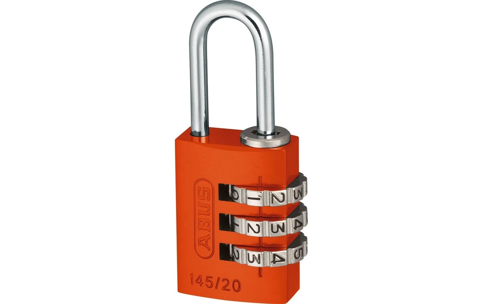 Abus Serrure à Combinaison 145/20 Lock-Tag Orange Aluminium - Protection D'objets De Valeur 2 Abus Serrure à Combinaison 145/20 Lock-Tag Orange Aluminium - Protection D'objets De Valeur – Image 2