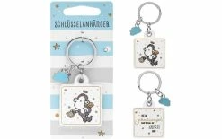 Sheepworld Porte-clés Ange Gardien 8.5 X 4 Cm, Similicuir - Protection D'objets De Valeur