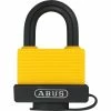 Abus Cadenas 70AL/45 Jaune Aluminium - Protection D'objets De Valeur