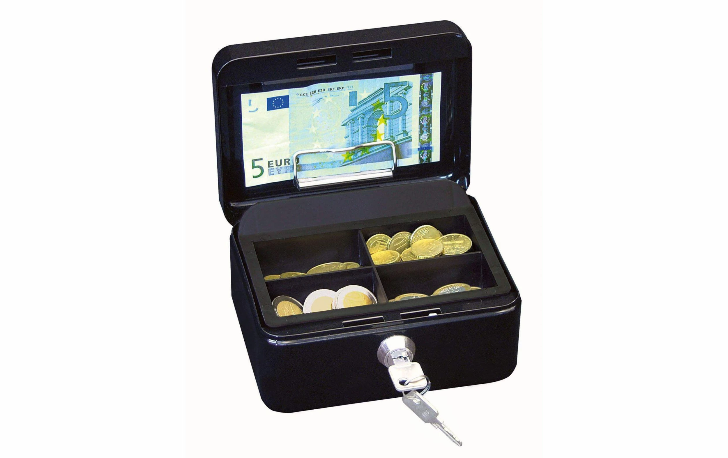 WEDO Caisse à Monnaie 4 Compartiments - Protection D'objets De Valeur – Image 2