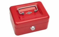 WEDO Caisse Ă Monnaie 5 Compartiments, Rouge - Protection D'objets De Valeur