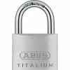 Abus Cadenas 64TI/50 Argenté Aluminium - Protection D'objets De Valeur