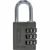Abus Serrure à Combinaison 144/30 B/DFNLI Titane Aluminium - Protection D'objets De Valeur