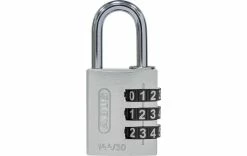 Abus Serrure à Combinaison 144/30 B/DFNLI Argenté Aluminium - Protection D'objets De Valeur