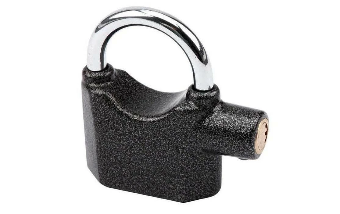 Olympia Cadenas Avec Alarme Acier Noir - Protection D'objets De Valeur