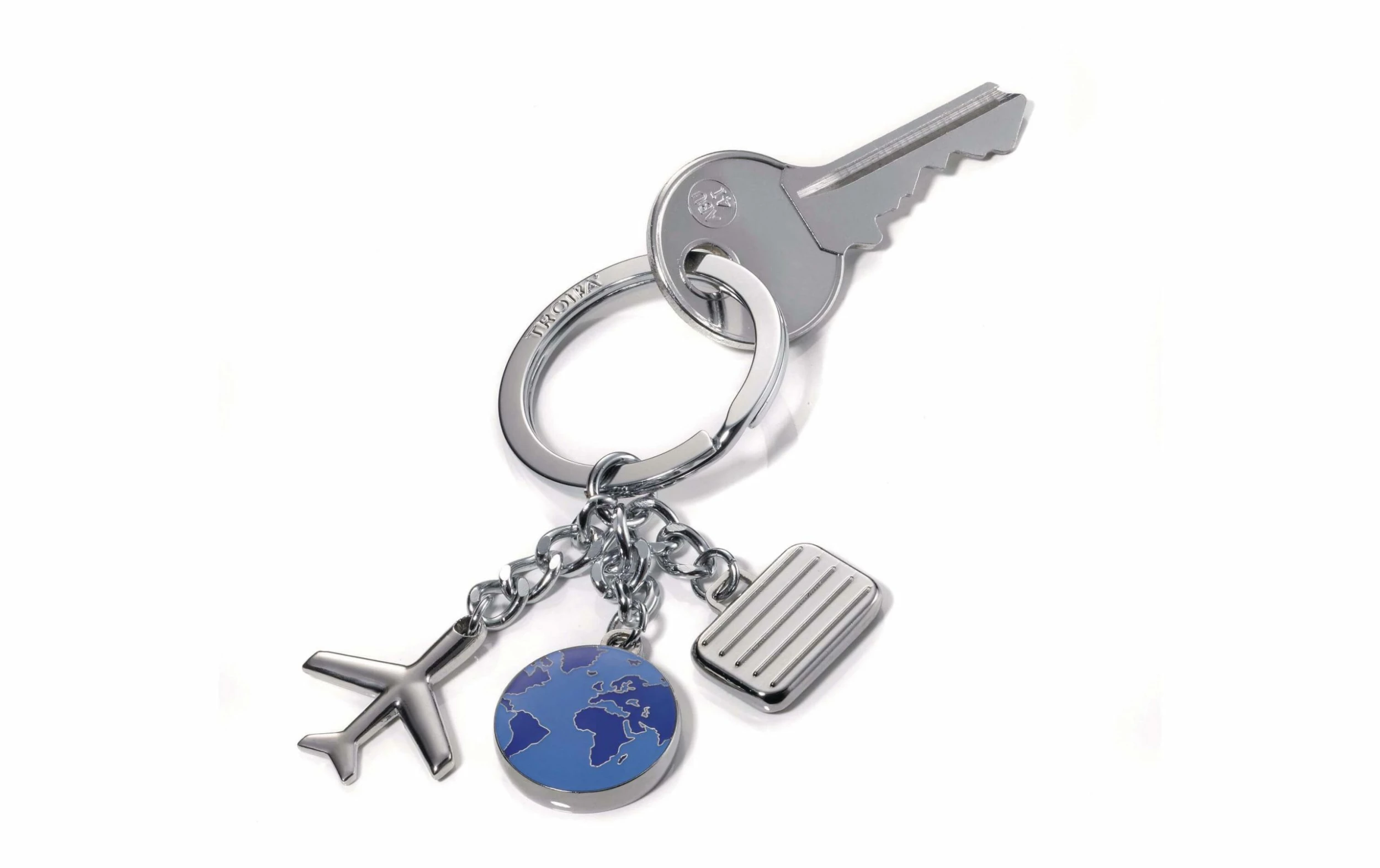 Troika Porte-clĂ©s GLOBE-TROTTER - Protection D'objets De Valeur â Image 2