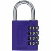Abus Serrure à Combinaison 144/40 Violet - Protection D'objets De Valeur