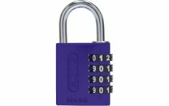 Abus Serrure à Combinaison 144/40 Violet - Protection D'objets De Valeur