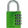 Abus Serrure à Combinaison 144/40 Vert - Protection D'objets De Valeur