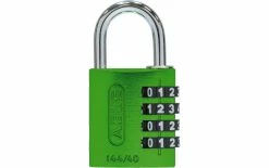 Abus Serrure à Combinaison 144/40 Vert - Protection D'objets De Valeur