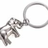 Troika Porte-clés Eléphant Brillant / Gris - Protection D'objets De Valeur