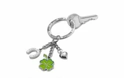 Troika Porte-clés GLUECKSBRINGER Trèfle - Protection D'objets De Valeur