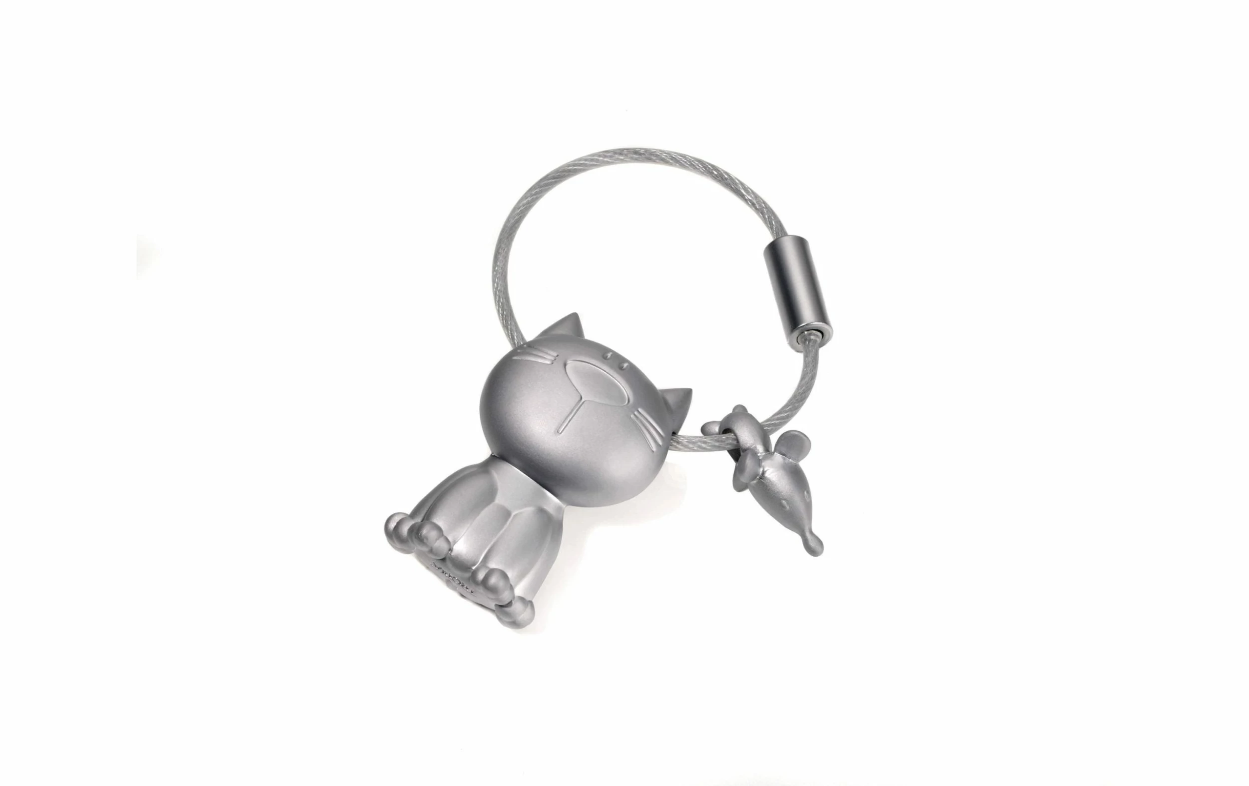 Troika Porte-clés Le Chat Et La Souris - Protection D'objets De Valeur